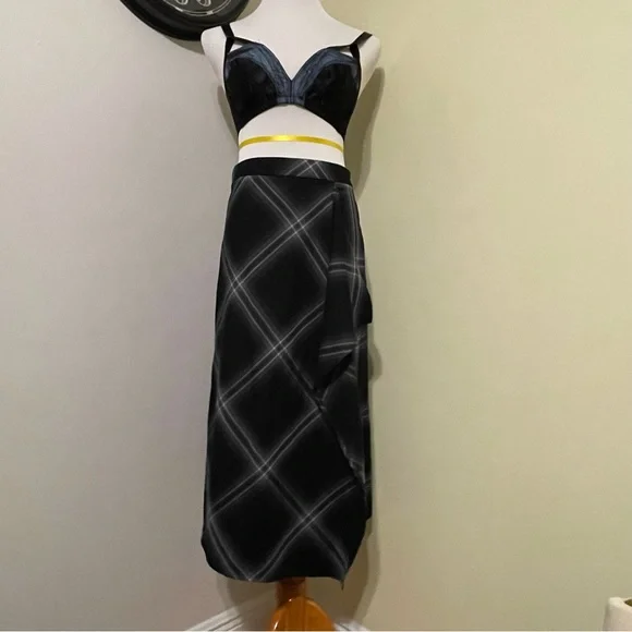 BNWT Pendleton Merino Wool lightweight maxi skirt 0